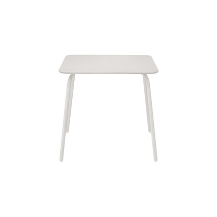 Yua giardino tavolo 80 x 80 cm di seta grigio