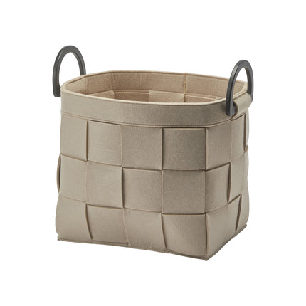 Beige del cesto di stoccaggio