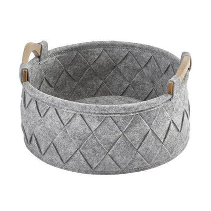 AMY opbergmand Silver Grey small