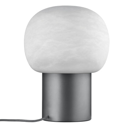Irislampe Alabaster Gunmetal