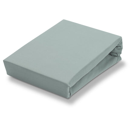 JERSEY SOFT splittopper hoeslaken Celadon Green