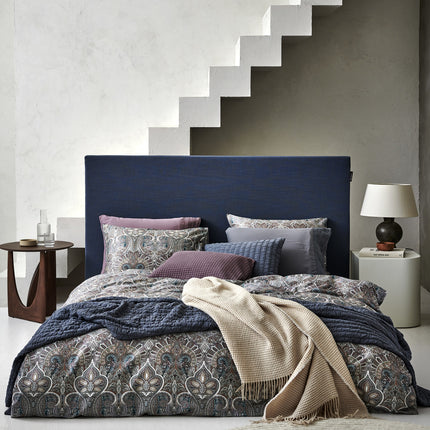 Copertura del piumone Pure 07 Mooncape 200x220 cm (cotone in lino / raso)