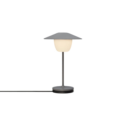 Lámpara de mesa de ani mini gris caliente