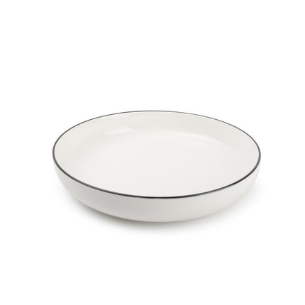 Studio Base deep plate 21.5 cm white (set/4)