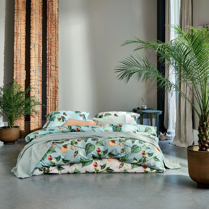PURE 68 kussensloop 40x55 cm Smoke Green (katoen)