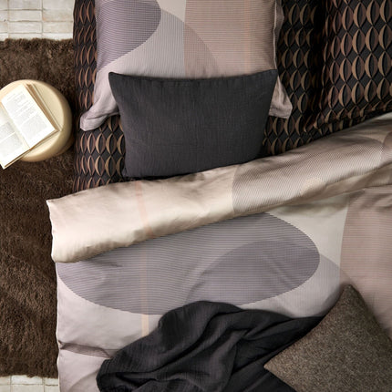 PURE 68 plaid/sprei 160x250 cm Off Black (katoen)