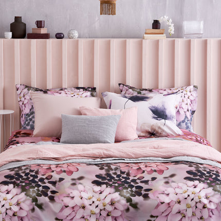Pure 22 Plaid/Betspannung 180x260 cm Grey-011 (Baumwolle/Leinen)