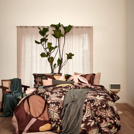 Dekbedovertrek BOHO multi 240x220 cm (satijnkatoen)