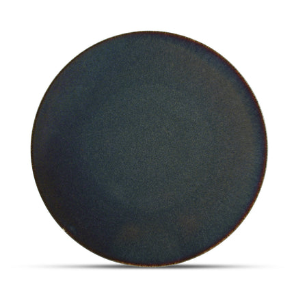 Cirro flat plate / serving board 32 cm - Green Multi