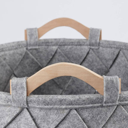 AMY opbergmand Silver Grey medium