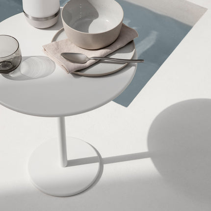 Stay Side table Warm Gray