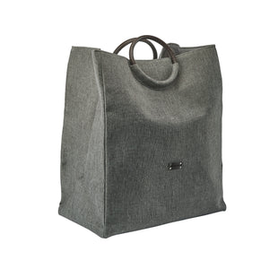 Cesta de lavandería Jada Silver Gray-95