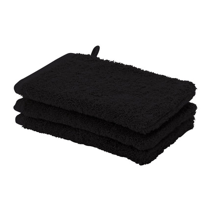 London Washlecloth Black (set / 6)