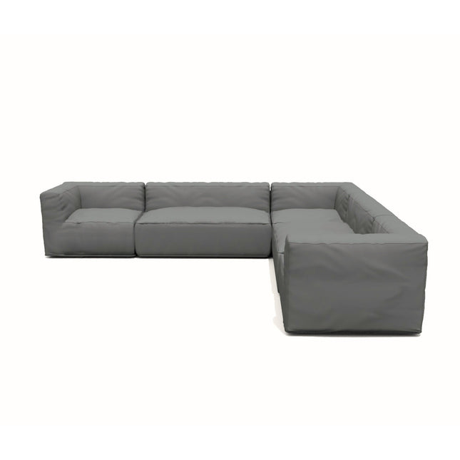 Lounge Sofa F Stone Boucle wachsen