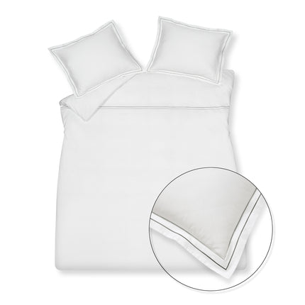 Duvet cover Purity Naples Off Black 200x220 cm (satin cotton)