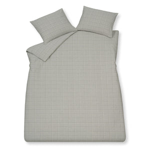 Dyneovertræk Malmo Coolgrey 240x220 cm (flanel)