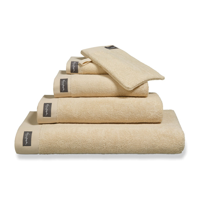 Gastendoek HOME Uni Bleached Sand-207 (set/6)
