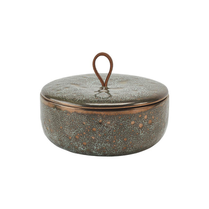 UGO schaal met deksel Vintage Bronze