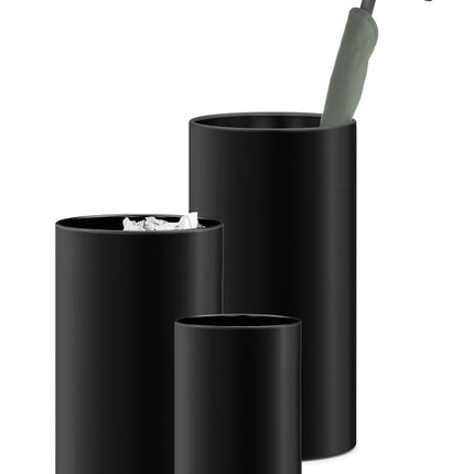 Cesto di cestino Civos (nero)