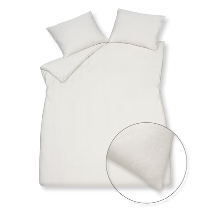 Dekbedovertrek PURITY Bari Cream Tan 200x220 cm (satijnkatoen)