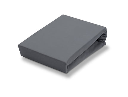 Jersey Soft Splittopper angepasstes Blatt grau