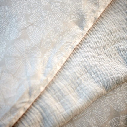 PURE 68 plaid/sprei 160x250 cm Cream Tan (katoen)