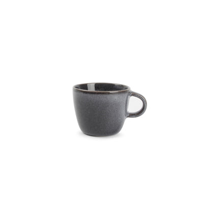 Stitch espresso hoved og tallerken 90 ml grå (sæt/4)