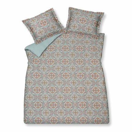 Bettbedeckung Charm Pearl Blue 240x220 cm (Satin -Baumwolle)