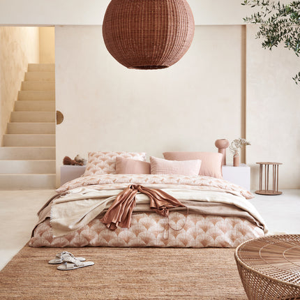 Duvet Cover Purity 79 Praline 240x220 cm (Leinen / Baumwolle)