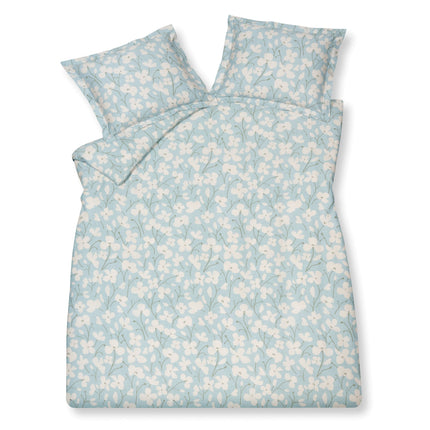 Dekbedovertrek BLUE SKY Pearl Blue 240x220 cm (satijnkatoen)