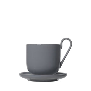 Ro sæt/2 kaffekopper med opskærmskind