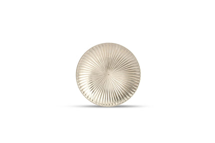 ORO placa plana de 12 cm de latón (set/4)