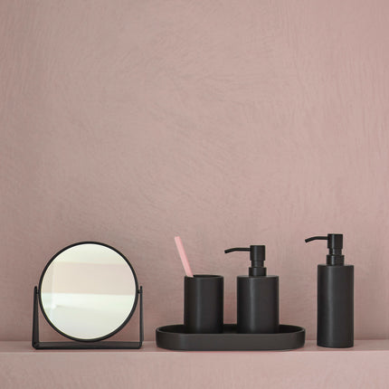 Forte Make -up Spiegel schwarz