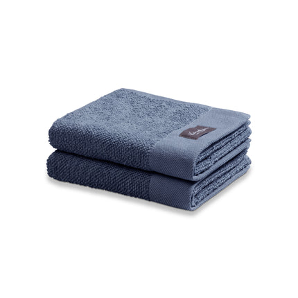 Gastendoek HOME Uni Blue Ink-199 (set/6)