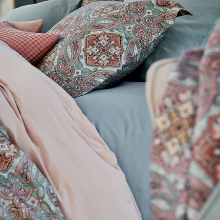 PURITÀ COPERTURA DUVET 79 BLA PERBLE 140x220 cm (lino / cotone)