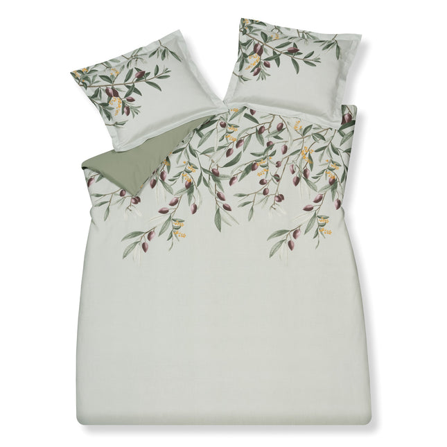 Olive Duvet cover 140x220 cm