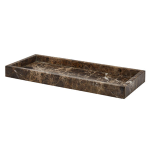 HAMMAM tray rechthoek Brown