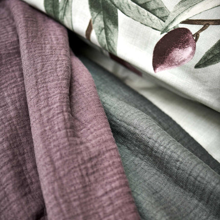 Olive Duvet cover 240x220 cm