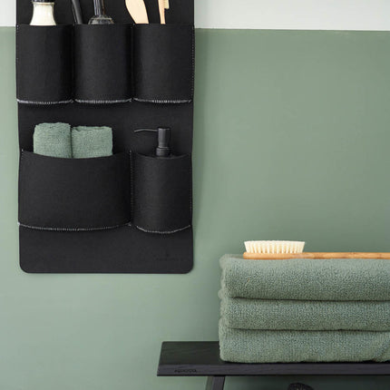 Holzhocker Mink Black-09 (mittel)