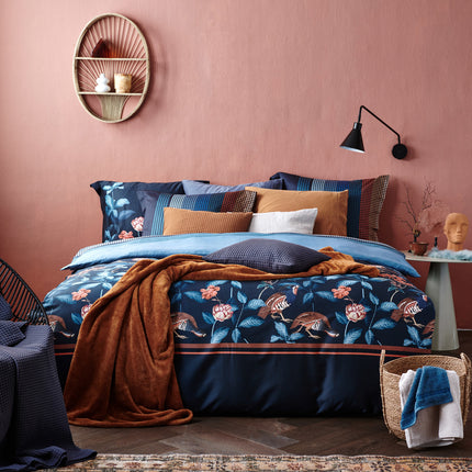 HOME Pique sprei Nightblue 270x250 cm