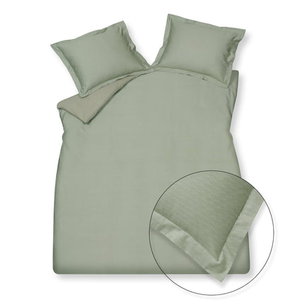 Dekbedovertrek FIZZY Pale Olive 200x220 cm (satijnkatoen)