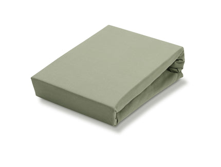Jersey Soft Splittopper angepasstes Blech Licht Olive