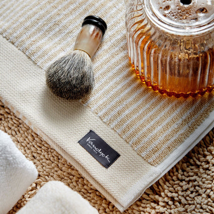 Washand HOME Petit Ligne Bleached Sand-207 (set/6)