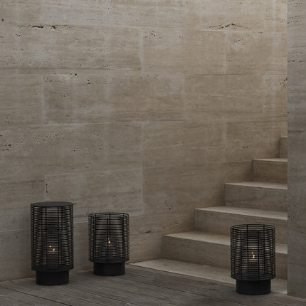 Olea Windlicht Silver (Medium)