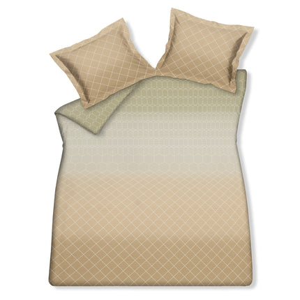 Dekbedovertrek GRADIENT Apricot Blush 140x220 cm (satijnkatoen)